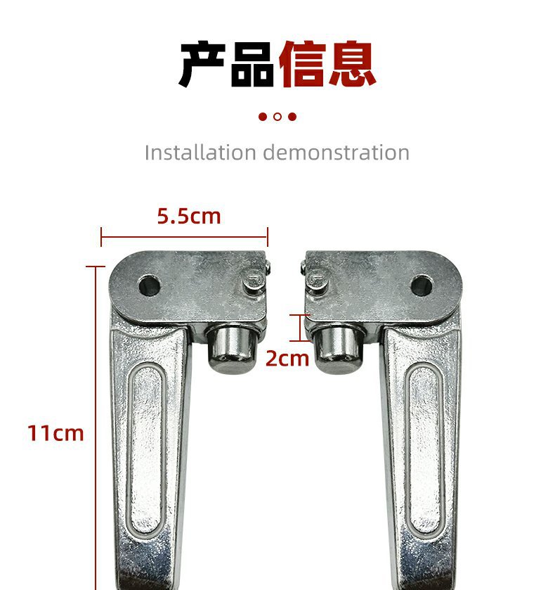 Suitable for Electric Vehicles: Aima, Taiping, Xinlei, Xiaodao, Xiaoguaiwang Pedals, Folding Rear Pedals, Foot Pedals