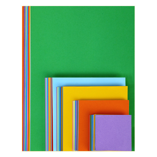 Colored paper origami children's handmade paper material a4 colored paper square origami kindergarten paper-cut copy paper 15cm