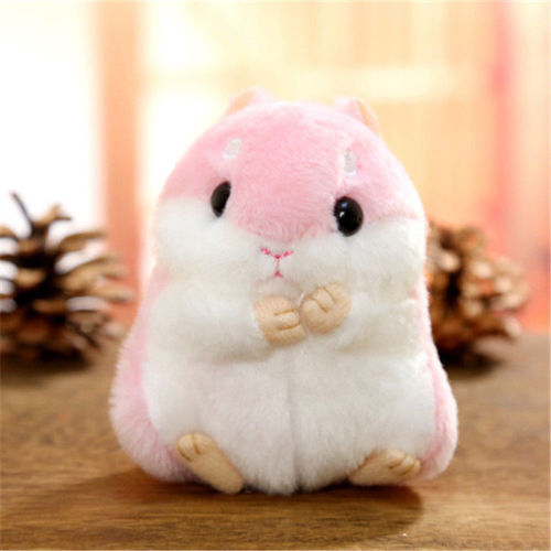 Cute Hamster Plush Toy, Cartoon Keychain, Bag Accessory, Small Ornament, Doll Gift