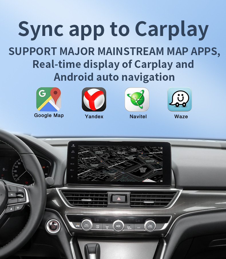 Cross-Border Wireless Carplay to Android Auto Video Box Wired to Wireless Carplay Adapter