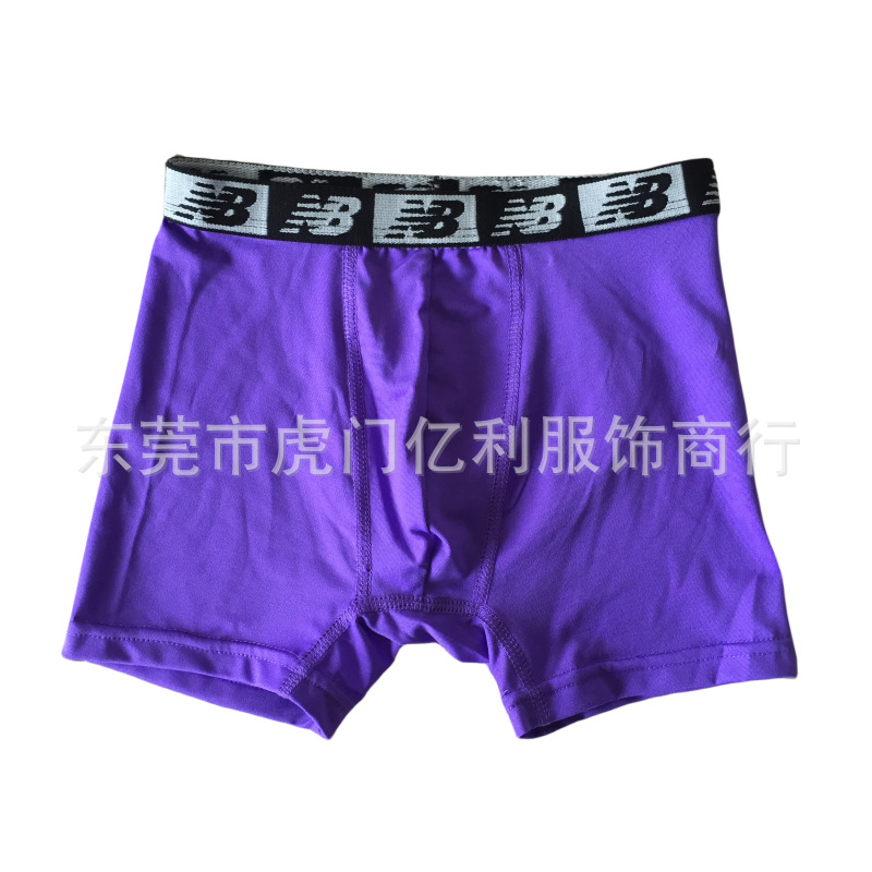 Shorts deportivos de secado rápido, transpirables y que absorben el sudor para niños, ropa interior deportiva roja, calzoncillos bóxer, se pueden usar al aire libre, para niños mayores.