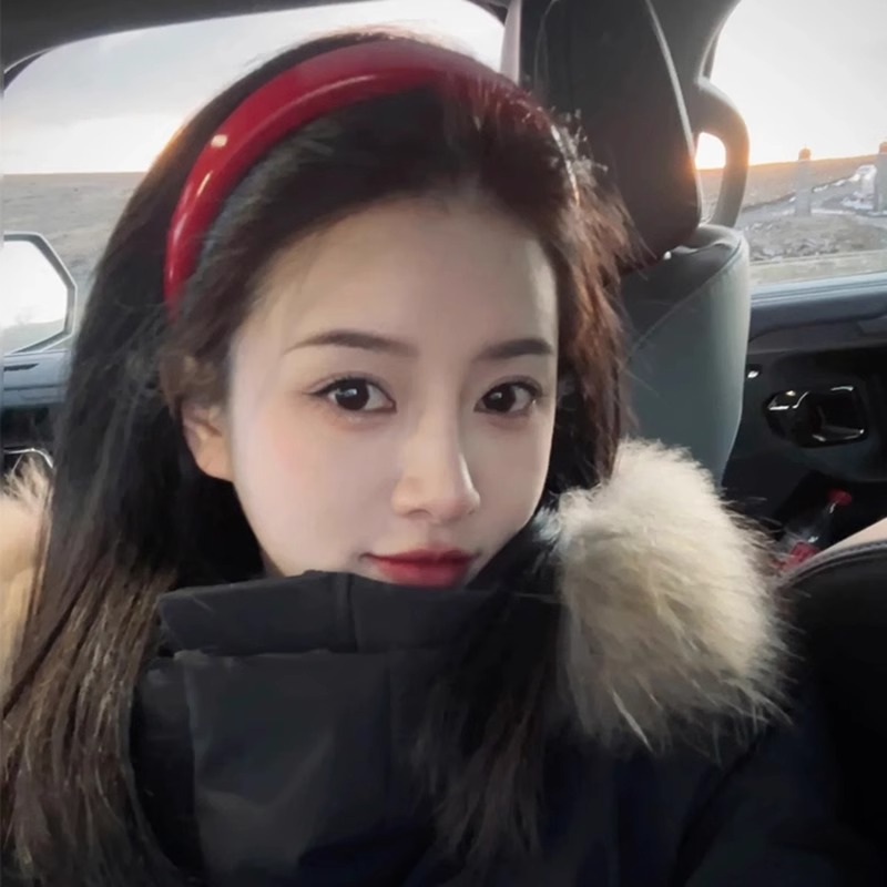 Retro estilo de Puerto Anchor Redpu Hairband 2024 nuevo estilo de alta sensación de banda ancha tarjeta de cabello para mujeres joyas para el cabello