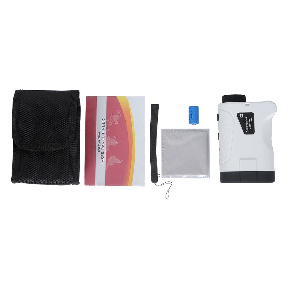 Прямые продажи с фабрики, лазерный дальномер, телескоп для гольфа, угол измерения скорости, высокоточный измеритель белого и черного цвета