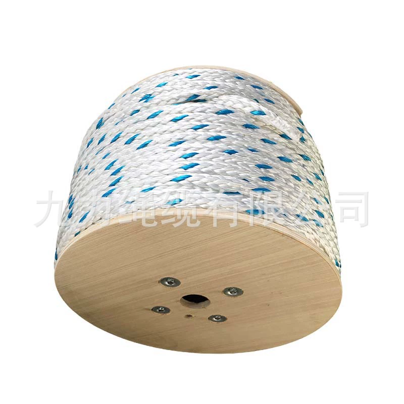 Оптовая продажа, морская веревка, обвязочная веревка, нейлоновая веревка, нейлоновая 12-жильная веревка, страховочная веревка 12 мм плюс синяя линия