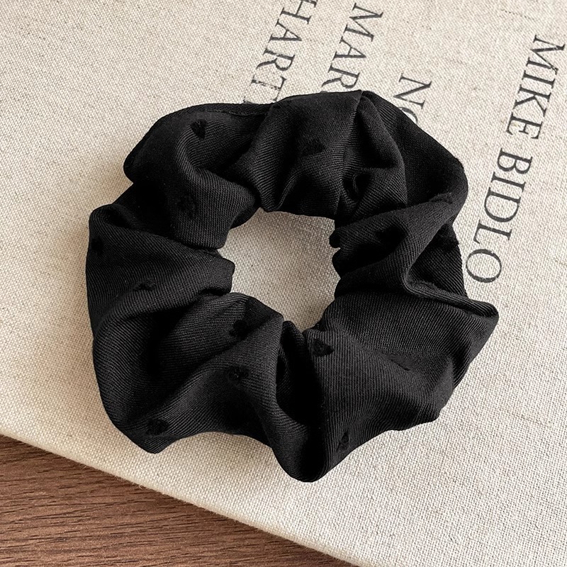 Lazo para el cabello de intestino grueso de encaje de alta calidad de Corea del Sur, flor para la cabeza duradera de todo fósforo, banda de goma de alta elasticidad, bufanda cuadrada, cuerda para el cabello