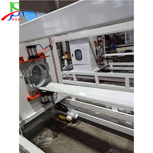 Ring cutting Chamfering machine automatic plastic pipe cutting machine 1.5kw large size plastic pipe blanking machine