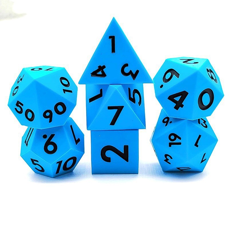 블루 실리콘-블랙 문자