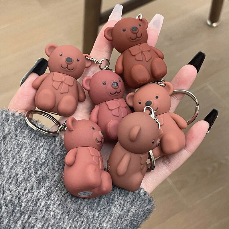 ART VALUE Keychain Bear 6 Color Lip Mud Color Natural Matte White Lip Glaze Student Party Parity Wholesale ART VALUE Keychain Bear 6 Color Lip Mud Color Natural Matte White Lip Glaze Student Party Parity Wholesale