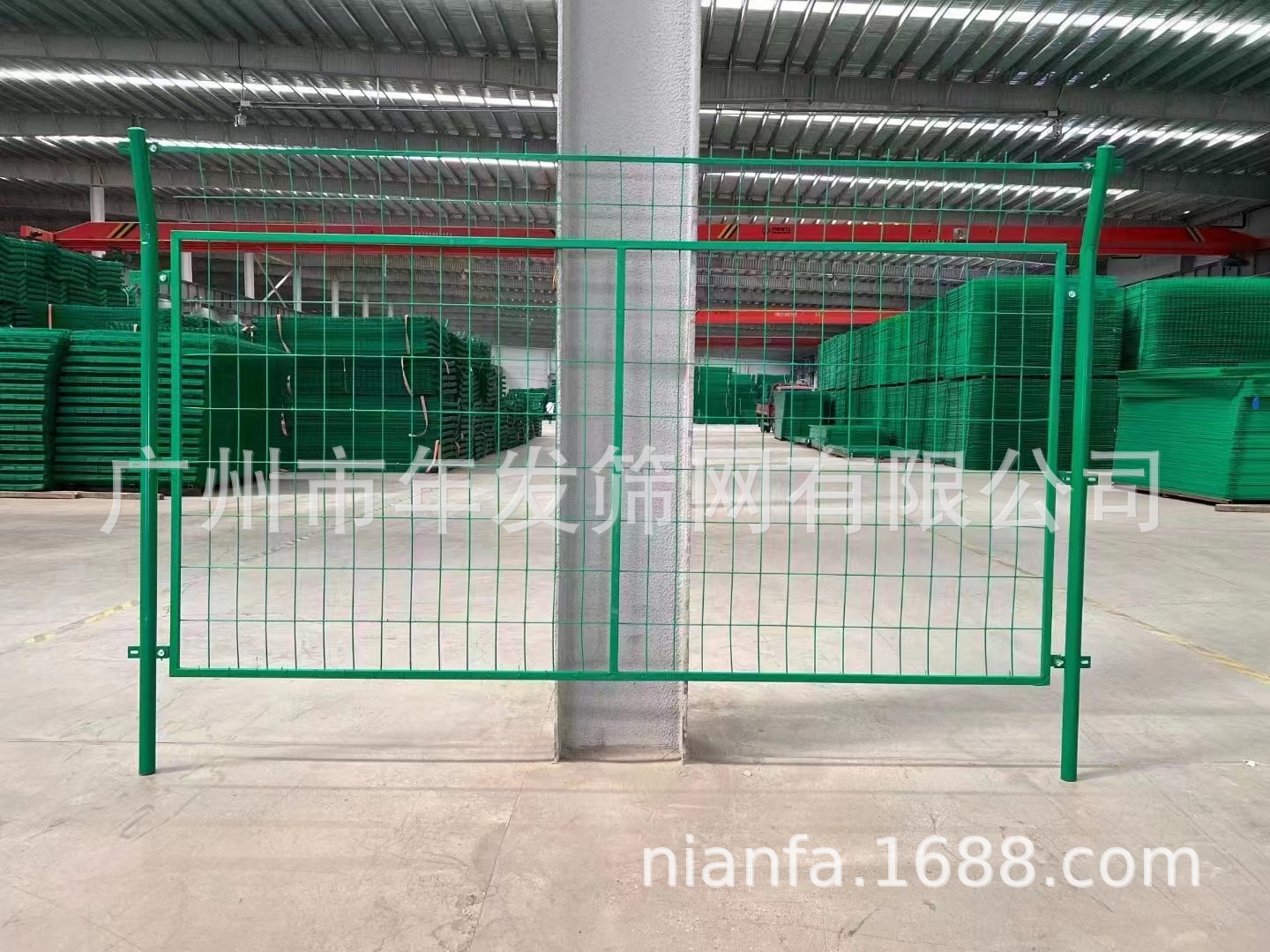 广东护栏厂家大量现货批发围蔽护栏 临时隔离栏 绿色护栏网