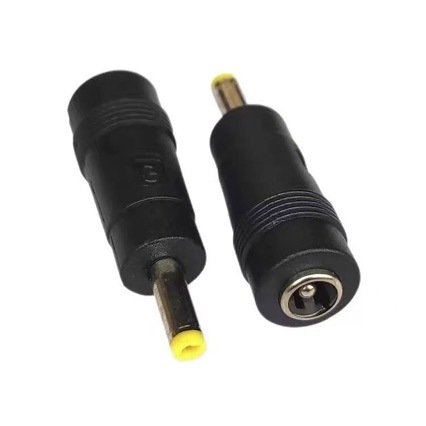 DC公对母转接头5.5*2.1母头转4.0*1.7公圆口转换头笔记本电源插头