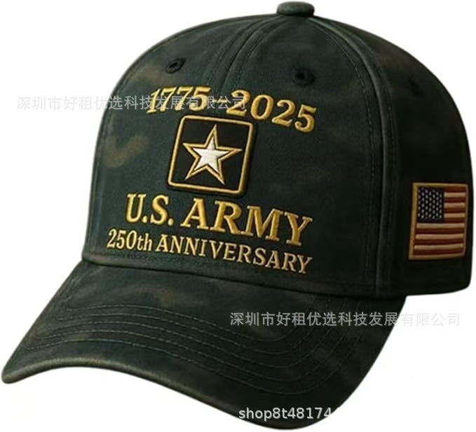 越境新商品 250周年記念トリビュートキャップ 独立記念日250周年記念刺繍記念キャップ|undefined