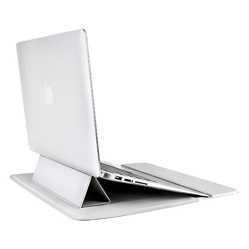 Multifunctional Laptop Inner Bag with Bracket Leather Case Laptop Bracket MacBook 13.456 Inch pro