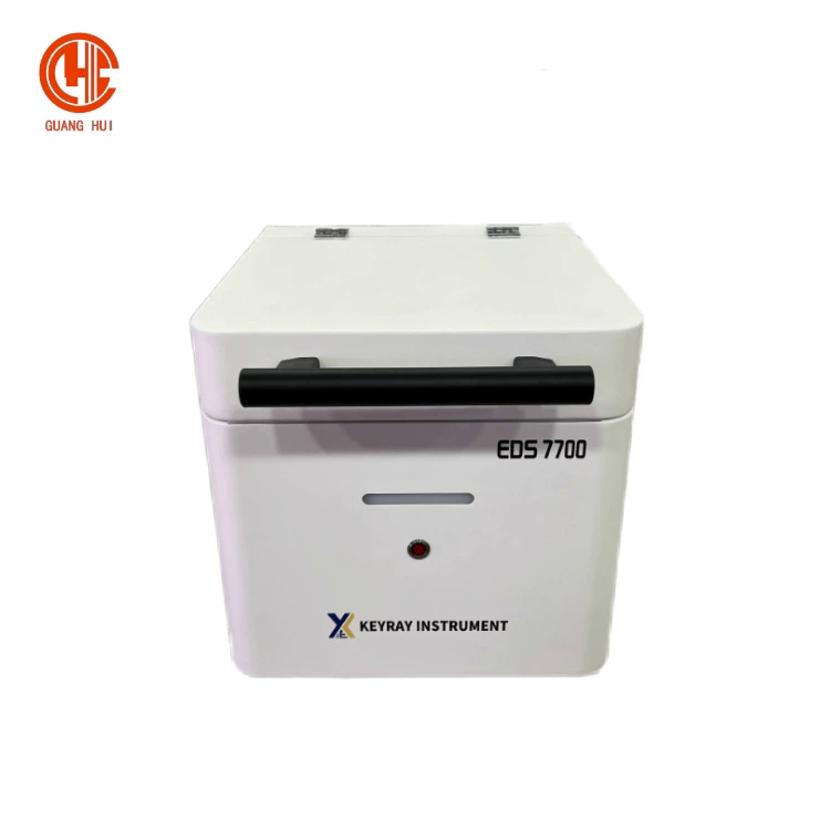 Спектрометр для определения подлинности золотых ювелирных изделий EDS7700, анализатор драгоценных металлов с полным элементным флуоресцентным анализом.