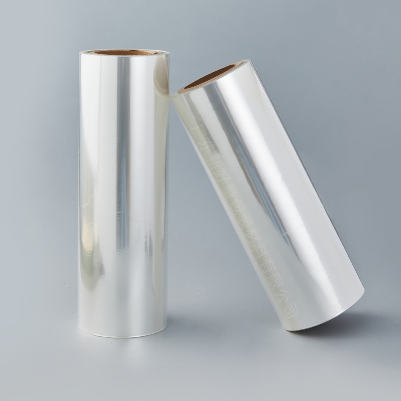Bopp transparente película de embalaje de bolsa de impresión corona de una sola cara y doble cara película de papel película compuesta película de luz opp