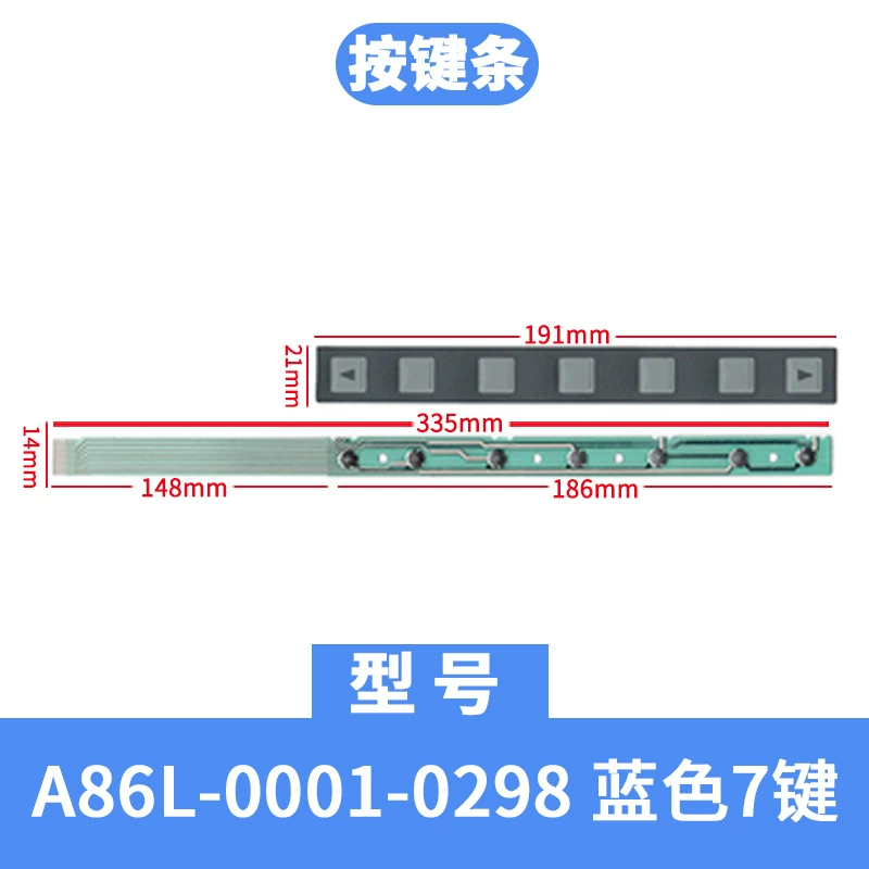 MHE1/GNE1/SWE3/AWE2/MHJ1/SLJ2 A86L-0001-0298/301 полоска клавиш, клавишная пленка