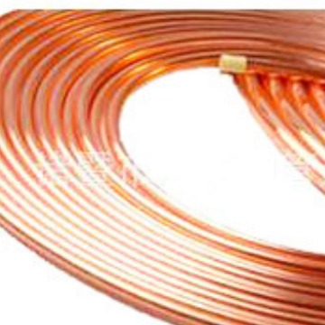 Accesorios de latón de cobre rojo (se puede dibujar a la muestra) Accesorios de tubería de refrigeración de bobina de cobre rojo