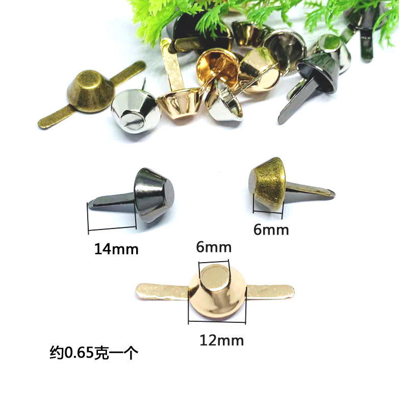 Base supply source bag bottom rivet accessories pop rivets 2-leg water bucket clamps cylindrical luggage rivet accessories