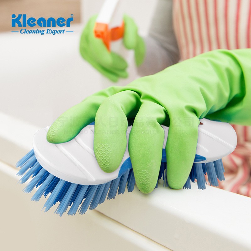 Kleaner New Multifunctional Cleaning Brush Wholesale Household Board Brush Plastic Laundry Shoe Washing Brush Cross-Border Supply