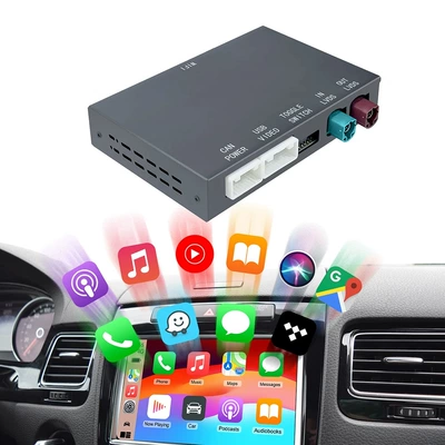 Tiguan Touron Mib/Mib2 | Simsiz CarPlay və Android Auto
