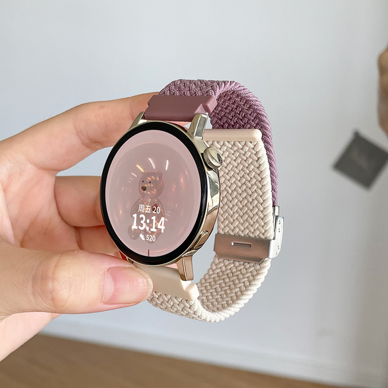 꼰 원피스 버클 연기 보라색 주문 별빛