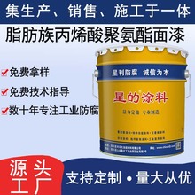 聚氨酯面漆钢结构设施耐酸碱防腐蚀美化脂肪族丙烯酸聚氨酯面漆