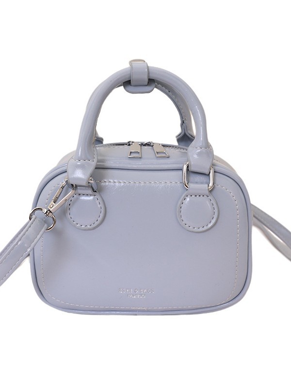 Bolsa de bolos portátil de alto nivel para mujeres 2026 nueva moda coreana lujosa y ligera bolsa de hombro