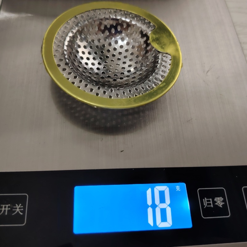 Punto del fabricante nuevo desagüe de piso de acero inoxidable 430, filtro de fregadero de cocina, desagüe de piso de baño de balcón de alcantarillado