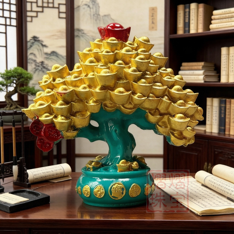 Wholesale Imitation Turquoise Money Tree, Money Ingot Tree, Fortune Tree, Living Room Fortune Area, Study Room, Office Decoration, Feng Shui Ornaments Wholesale Imitation Turquoise Money Tree, Money Ingot Tree, Fortune Tree, Living Room Fortune Area, Study Room, Office Decoration, Feng Shui Ornaments