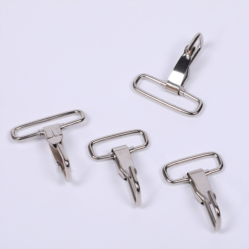 Suministro spot de metal grueso hebilla de alambre hebilla de hombro alambre de hierro US bala gancho de fijación bolsa accesorios de hardware