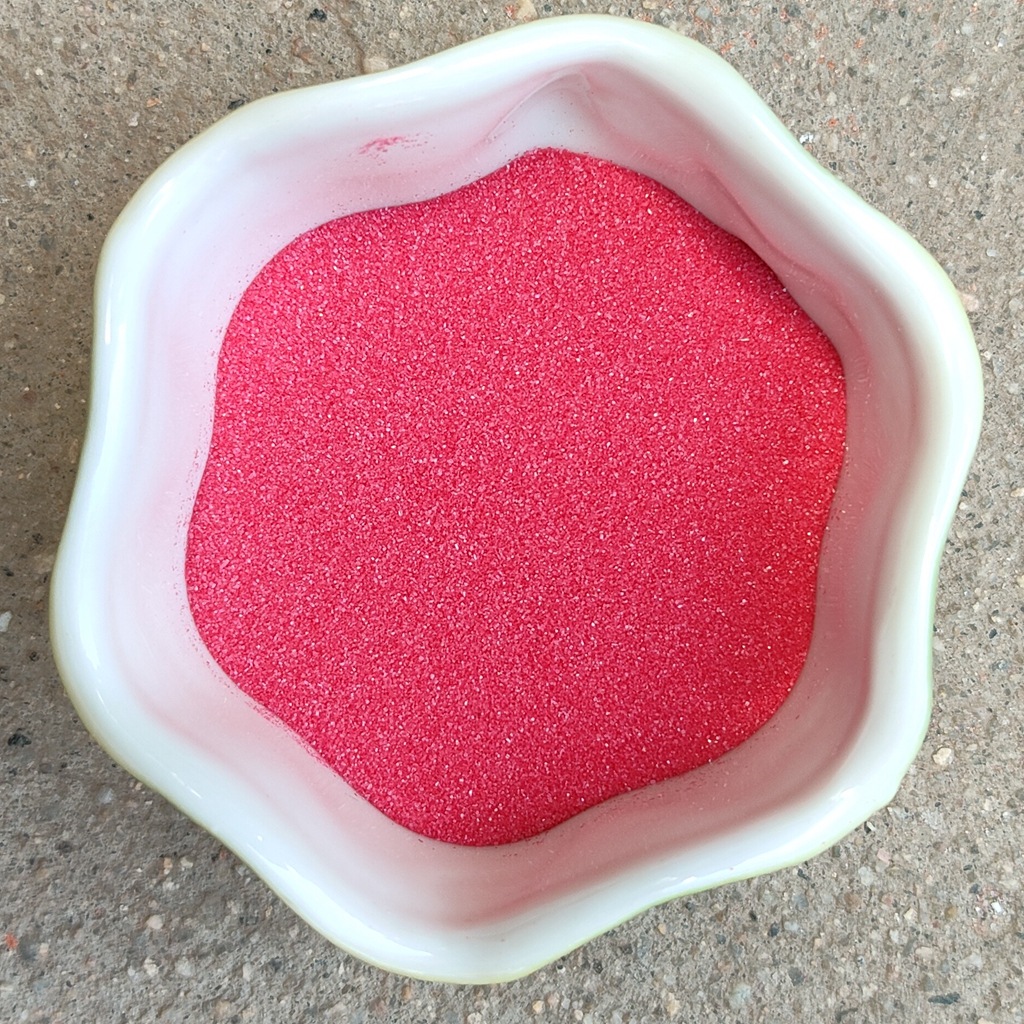 Персиковый красный