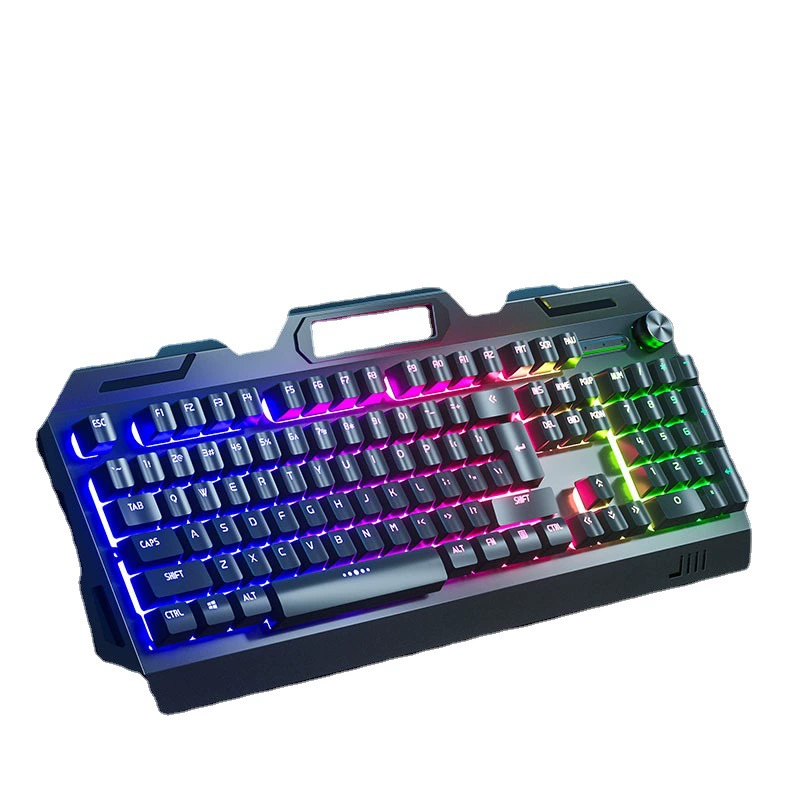 Механическая клавиатура набор (YK200 / YK845), RGB подсветка, 3-в-1 варианты, ручка на YK845