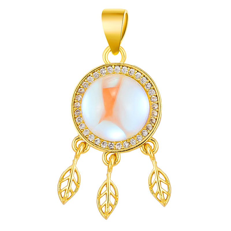 Douyin Venta caliente Colgante de microincrustaciones de cobre chapado al por mayor Cientos de colgantes de cobre opcionales a su gusto, fábrica de origen al por mayor sin cadena