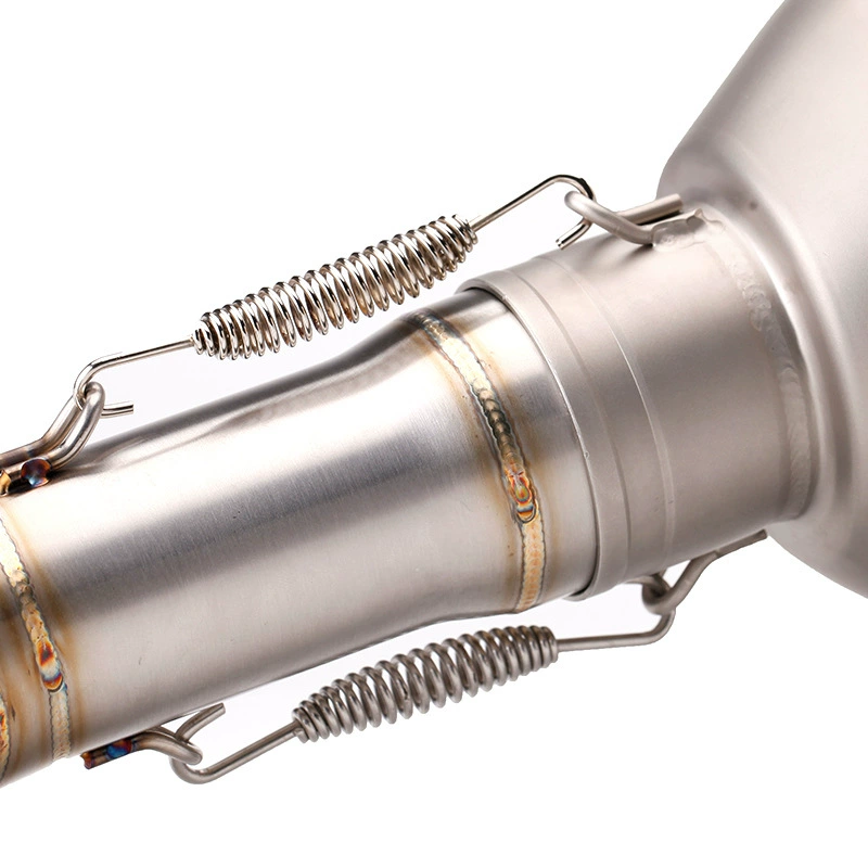 Applicable to the end section of Vespa Vespa GTS 300 in the middle of the Scorpio exhaust pipe GTS modification 08-21 models
