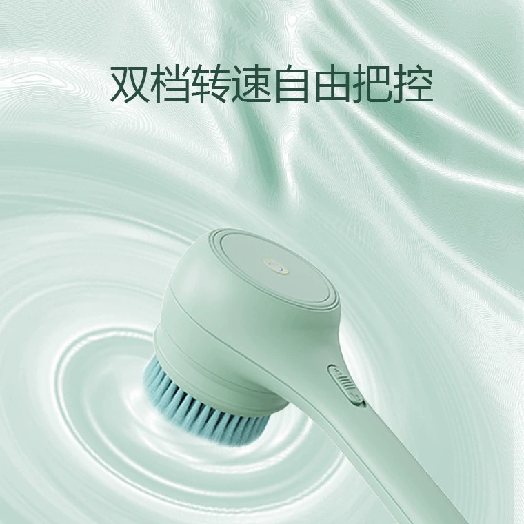 Popular electric bath brush bath scrubbing tool fully automatic back rub bathing back powerful dust rub massage machine