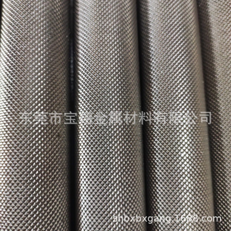 201 304 303 316 不锈钢拉花棒 不锈钢滚花棒 直纹 网纹拉花加工