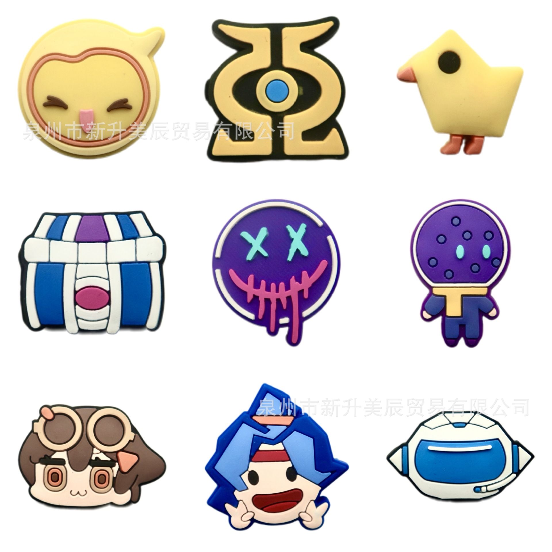 Nuevo agujero de alta calidad de 4mm zapatos botones de flores botones de jardín botones de flores botones de decoración transfronterizos