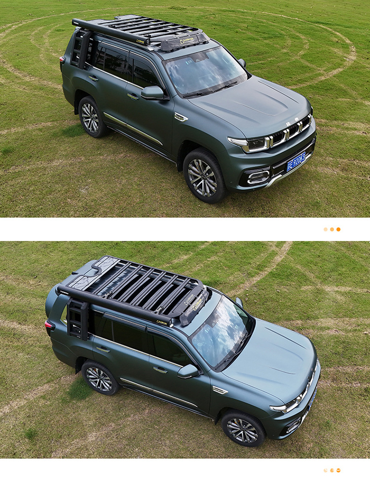 Beijing Bj60 Roof Rack Ladder Bag Mountain Curve Brand Non-Destructive Installation Roof Platform