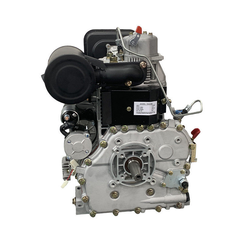 1100F Diesel Engine Powered Single-Cylinder Air-Cooled 14 Horsepower Agricultural Marine Small Tractor Micro Tiller
