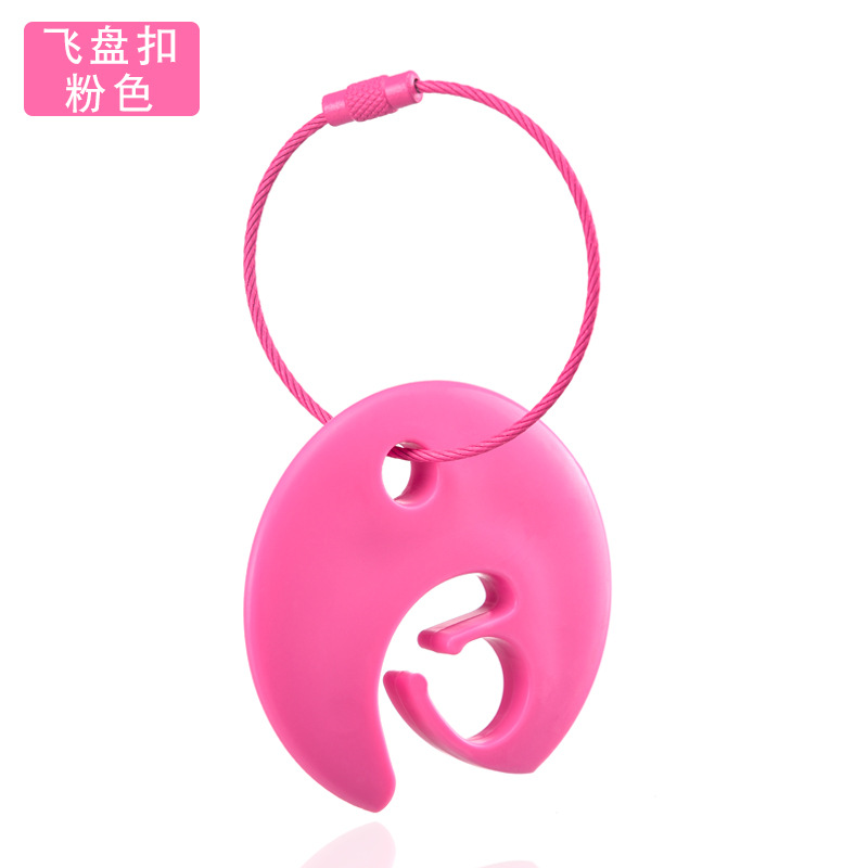 Discboy Frisbee profesional extremo Frisbee clip de abrazadera de gancho de almacenamiento portátil al aire libre Frisbee clip