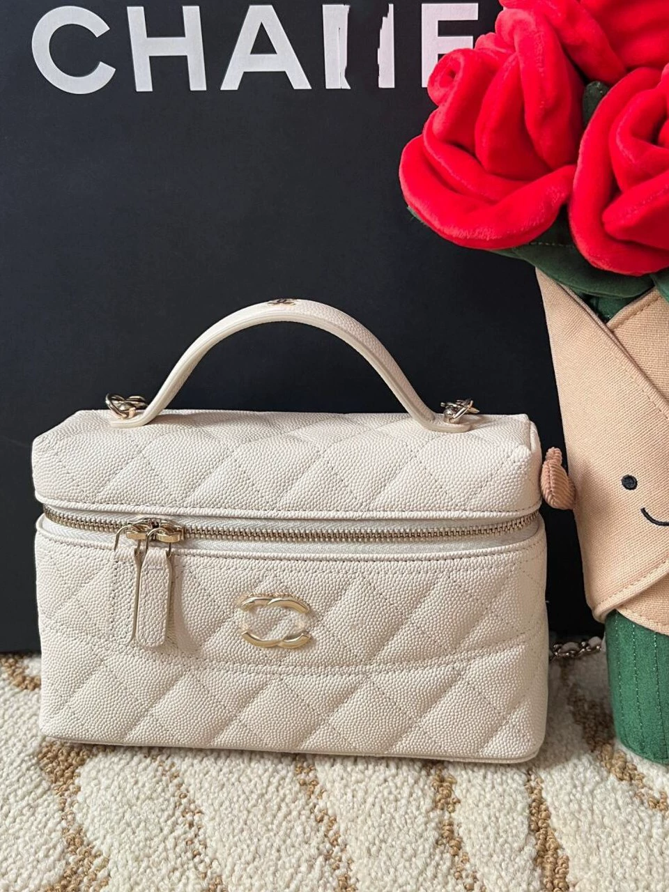 Плечевая сумка, стильный ланч-бокс с ромбовидным узором, стиль Chanel, сумка через плечо на цепочке