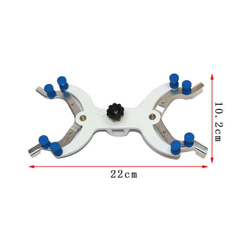 03011蝴蝶夹铝合金滴定夹批发 化学实验器材教学仪器铝合金蝴蝶夹
