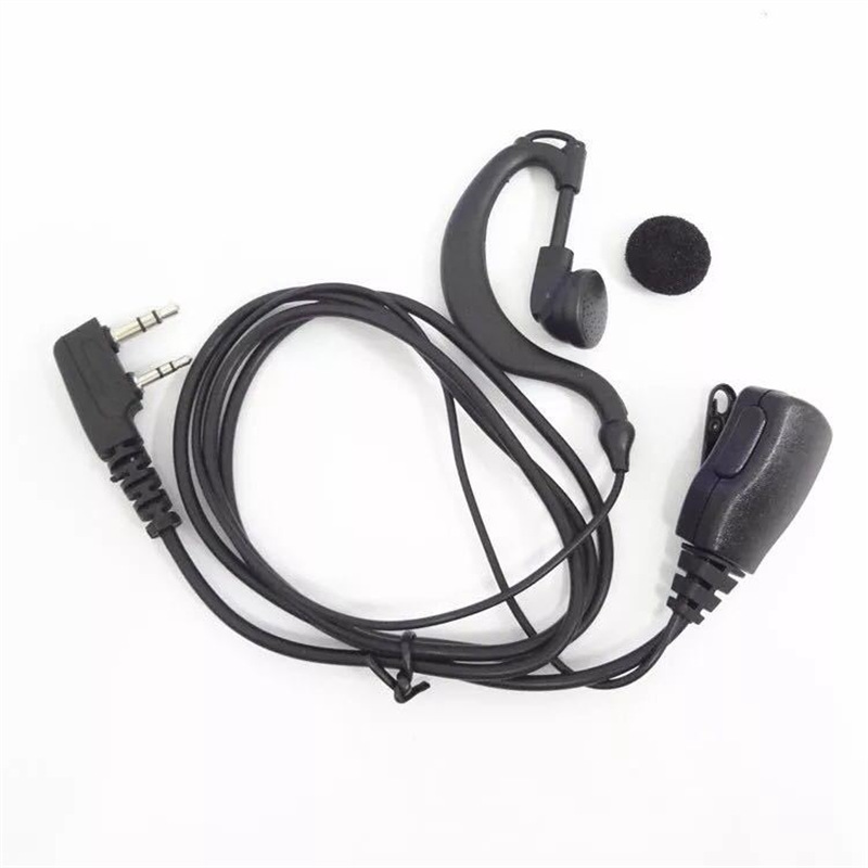 源头工厂 对讲机国通耳机 耐拉对讲机耳麦 酒店 餐厅宾馆对讲耳挂