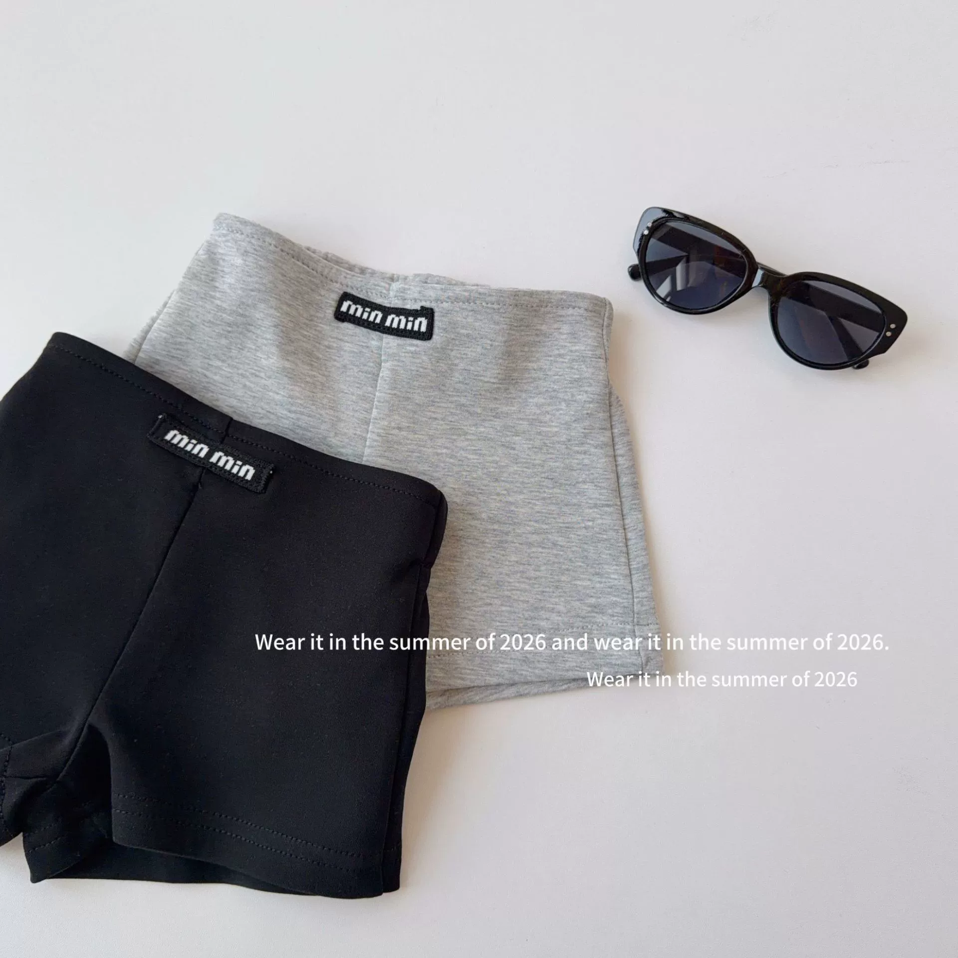 Летние эластичные брюки-шорты, облегающие, slim fit