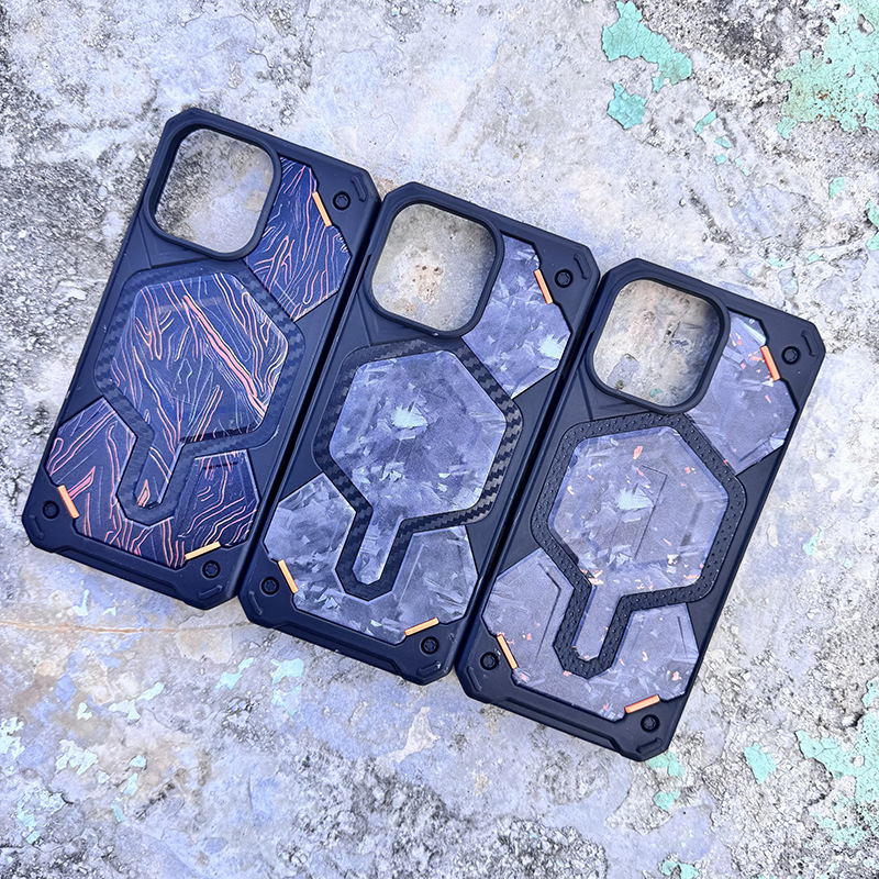 Uag Is Suitable for Apple Mobile Phones Iphone16/15Promax New Supreme Magnetic Phone Case Apple 13 Set Anti-Fall