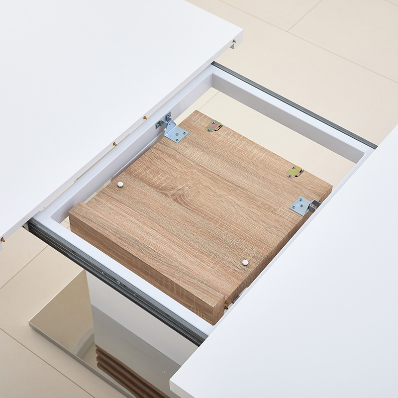 Mesa de comedor de Wal-Mart plegable de lujo ligero de alta calidad MDF mesa de comedor plegable