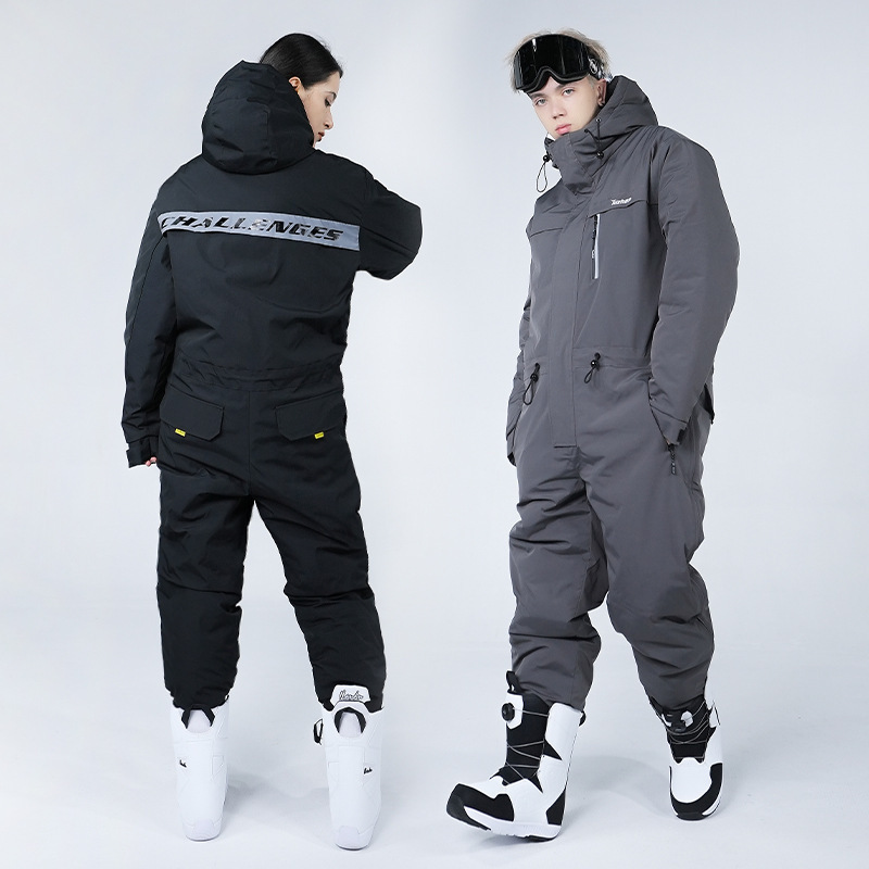 滑雪服防寒男女连身户外套装防水防风加厚保暖一体骑行钓鱼服装冬|undefined