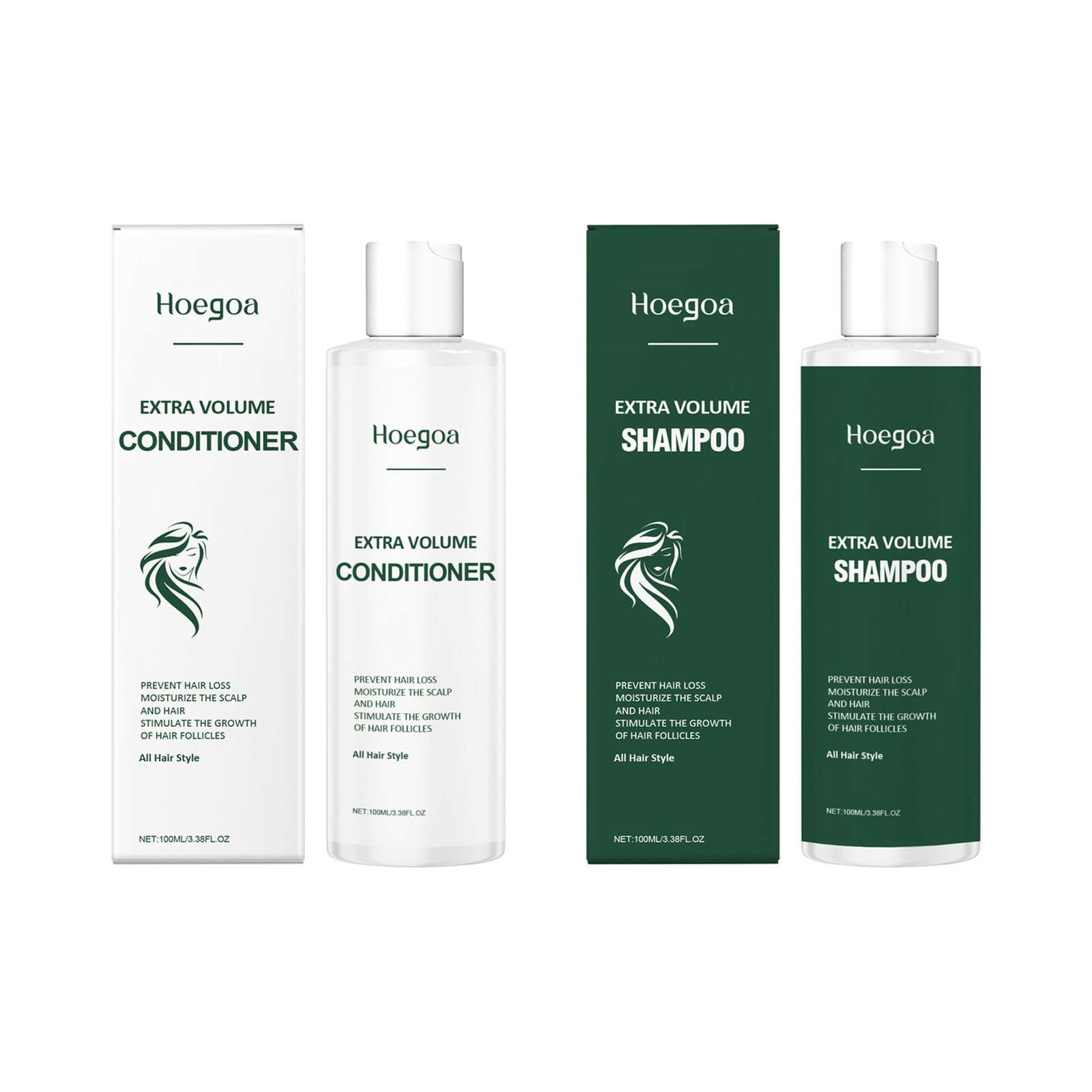 Hoegoa Hair Nourishing Series Scalp Repair and Water Nourishing Deep Cleansing and Soft Hair Hair Care