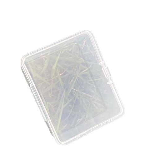 Jewelry storage box anti-oxidation box earrings necklace transparent ins multi-compartment portable multi-functional miscellaneous storage tray