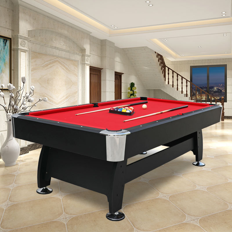Mesa de billar, devolución automática estándar, billar multifuncional para adultos, mesa de tenis de mesa, mesa de billar americano tres en uno