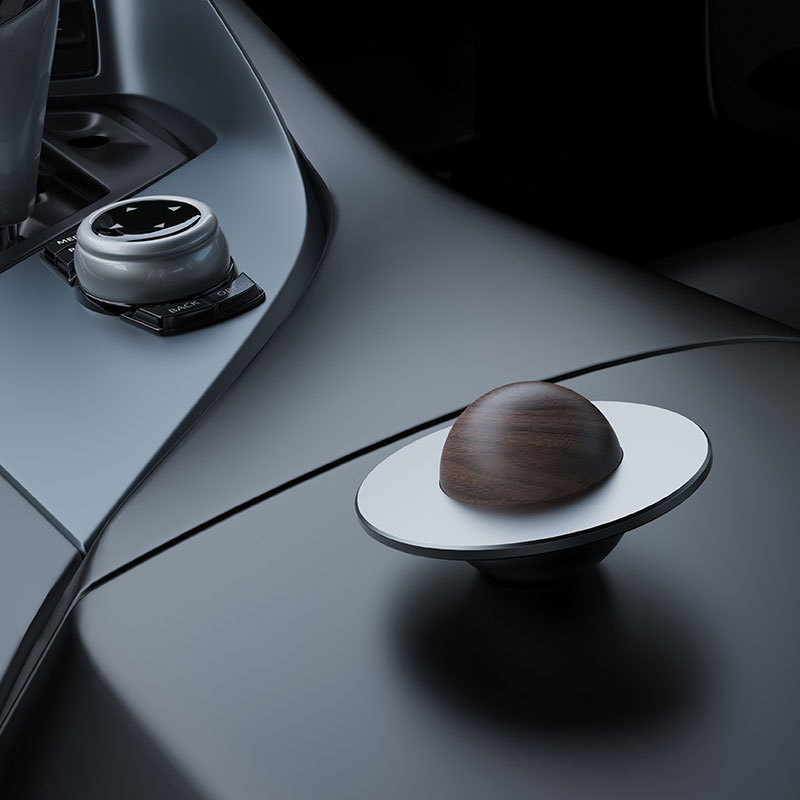 Qingmu Planet 車のアロマセラピー小惑星ディフューザー車のフレグランス香水持続的な軽い香りインテリア装飾品|undefined